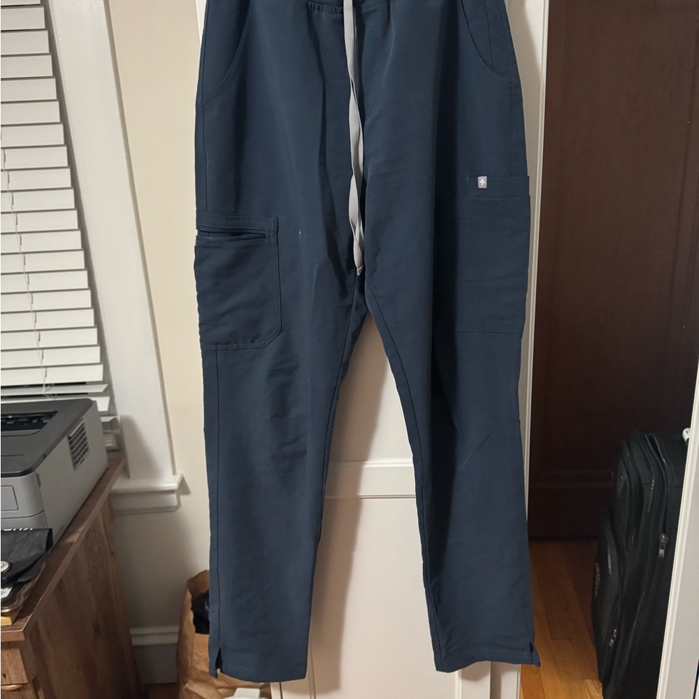 Figs Navy Blue Cargo Pants